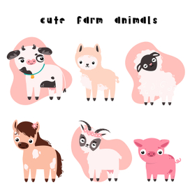 Коллекция фермерских животных