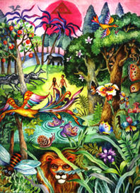 "БИБЛЕЙСКИЕ СКАЗКИ" Саши Чёрного, Райский сад