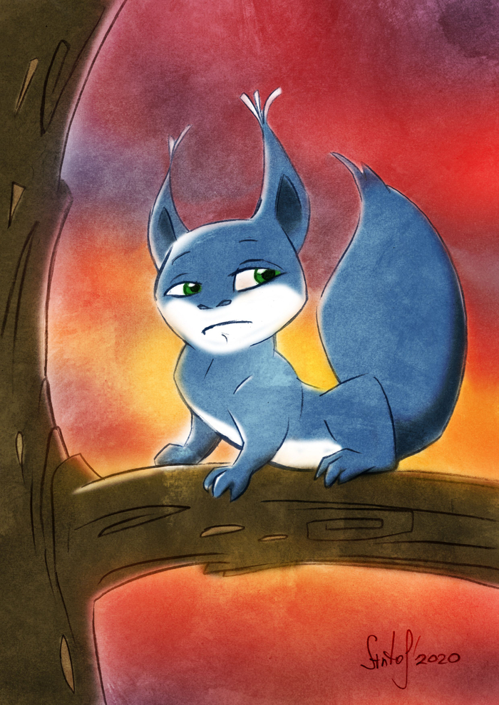 Вариант Зверя на ветке