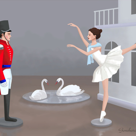 Оловянный солдатик и балерина