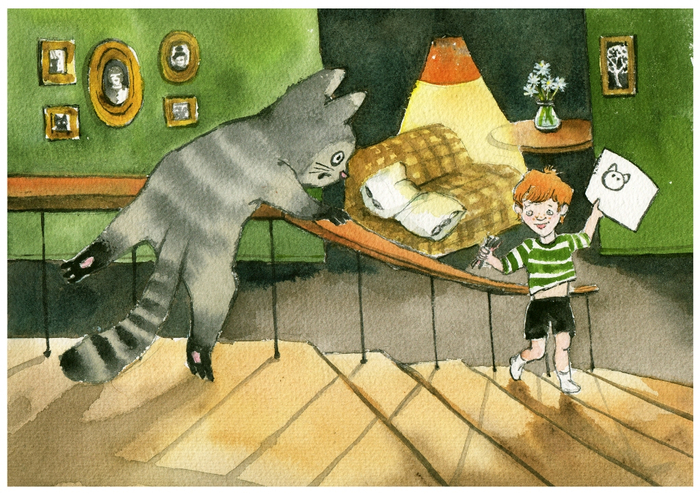 Мальчик и Кошка