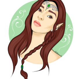 Стилизованный портрет