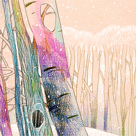 Земляника под снегом