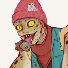 человек-рептилия