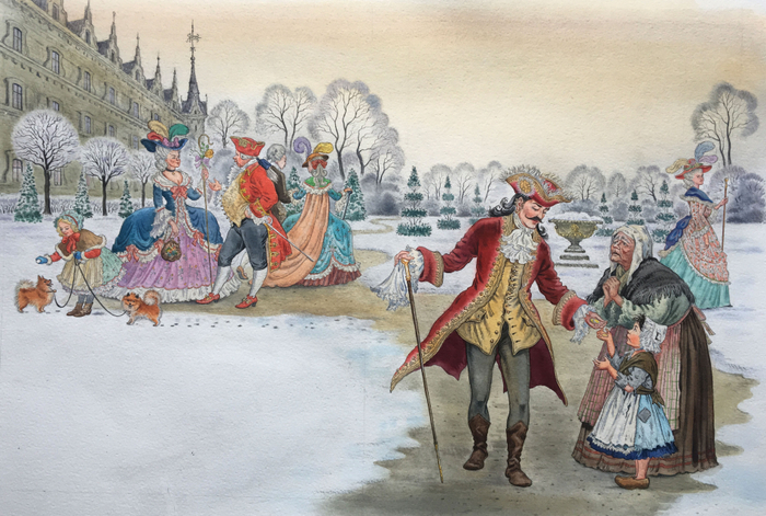 В королевском саду