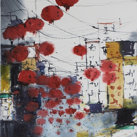 Красные фонарики