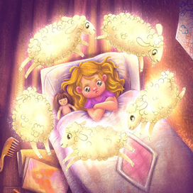 Девочка не хочет спать