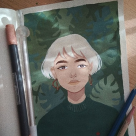 Блондиночка