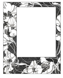 Оборочная иллюстрация "Настурции"