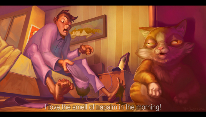 I Love the Smell of Napalm in the Morning!