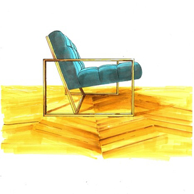 дизайнерское кресло