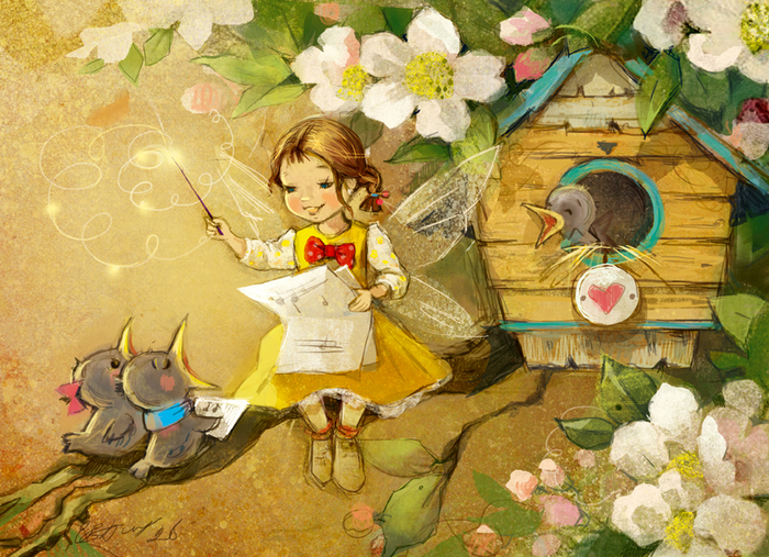 Весенний концерт.