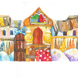 эскизы для сцены