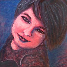 Таня. Стилизованный портрет.