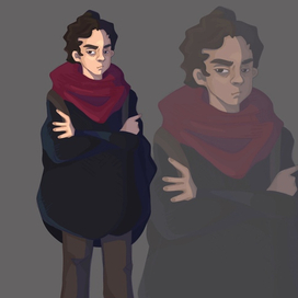 Концепт-арт персонажа