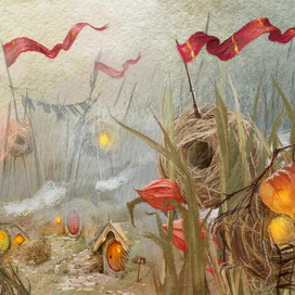 Экстерьер гильдии главного героя.