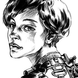 Техно-девушка (стадик).