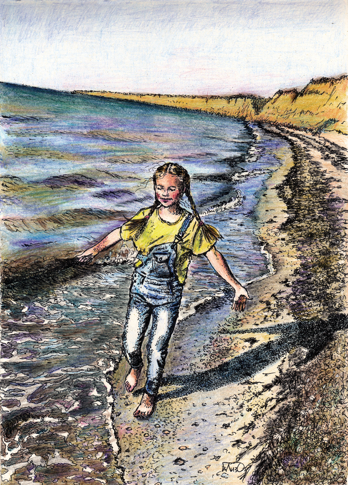 Девочка и море