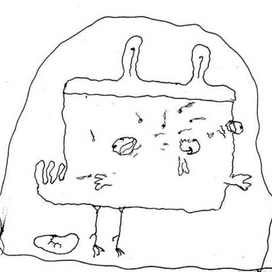 Курочка-кролик в норке снесла яичко