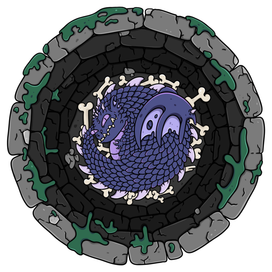 Дракон в колодце