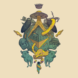 Серия работ про ментальные расстройства. Бред.