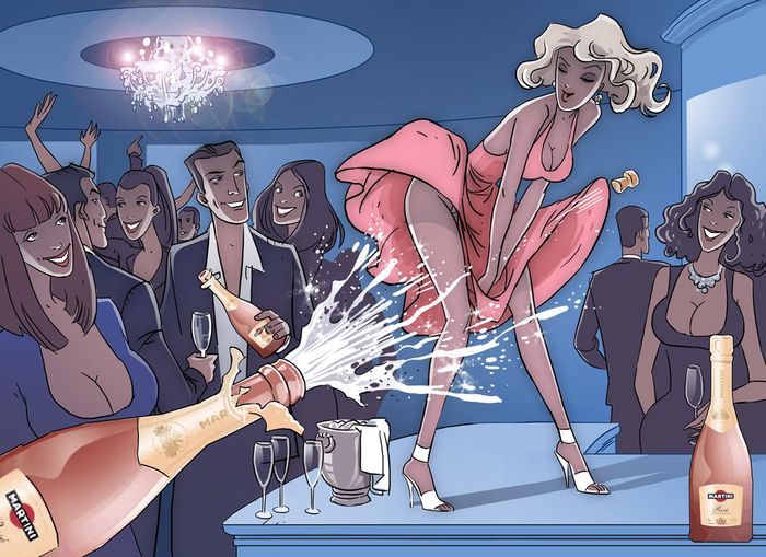 Рекламный рисунок