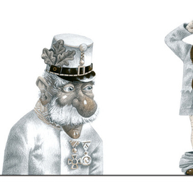 иллюстрация к "Похождениям бравого солдата Швейка" .