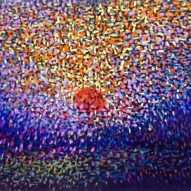 Закат на Черном море