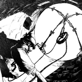 Иллюстрация к рассказу "Сокровище аббата Томаса"