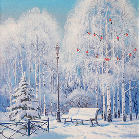 Нарядные березки