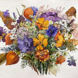 Последний осенний букет  