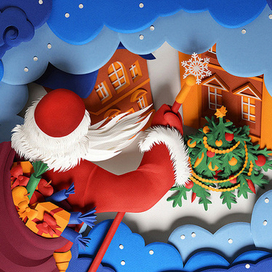 Новогодняя открытка