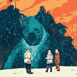 Лесные пожары в Австралии