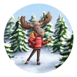 Лось-путешественник