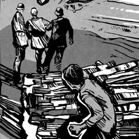 Иллюстрация к рассказу "Юный партизан"