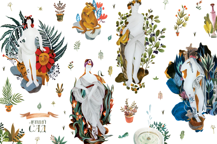 Боги, нимфы и музы Летнего сада