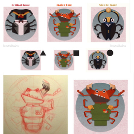 Карты/стикеры с багами (жуками) в ПО для программистов