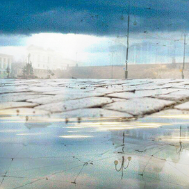 Акварельный дождь