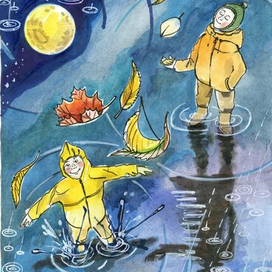 к рассказу В. Татур "Вредная лужа"