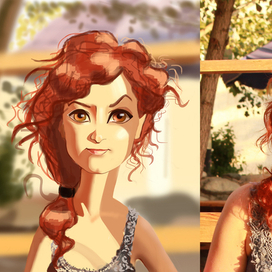 Солнечный портрет