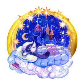 Сон барсучонка