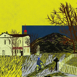 Беспечный велосипедист