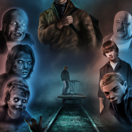 Иллюстрация к хоррор-рассказу