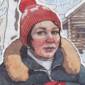 Зимний портрет