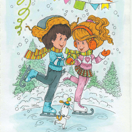 Winter holiday (зимние каникулы)