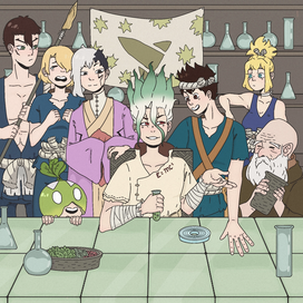 Dr. Stone (фан-арт)