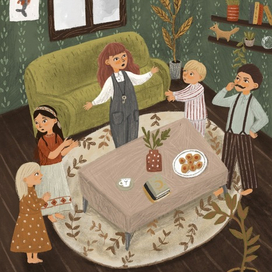 Иллюстрация для книги "Дом на краю"