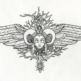 наблюдатель эскиз