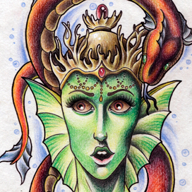 морская женщина