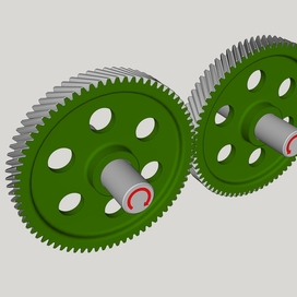 Косозубая передача